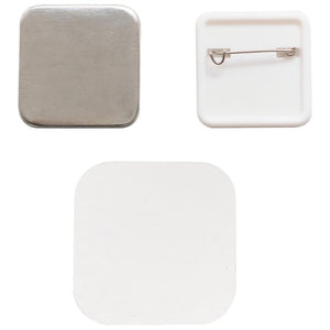 Scrapbooking  We R Memory Keepers Button Press Refill Pack 10/Pkg Square (31mm) tools