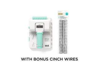 We R Memory Keepers Mini Cinch Book Binding Tool with BONUS Wires