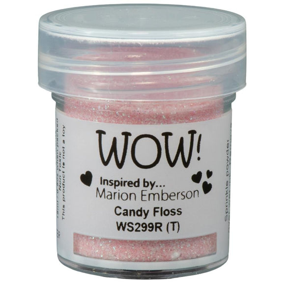 Scrapbooking  WOW! Glitter Embossing Powder - Candy Floss 15ml embossing
