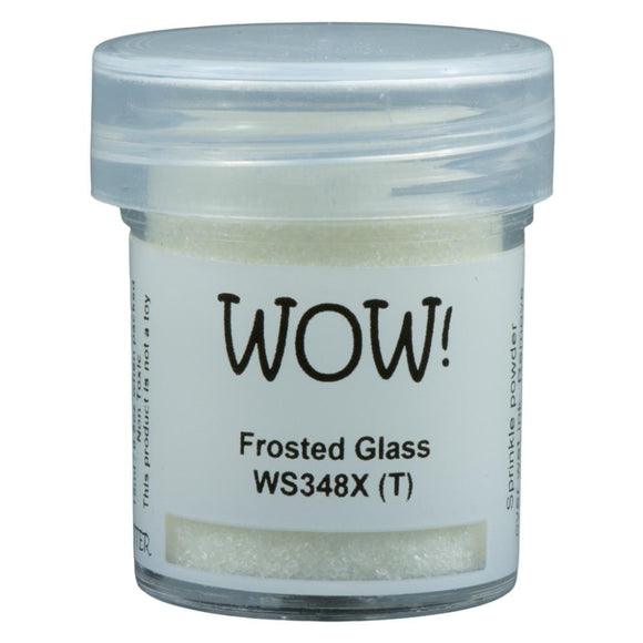 Scrapbooking  WOW! Glitter Embossing Powder -Frosted Glass 15ml embossing